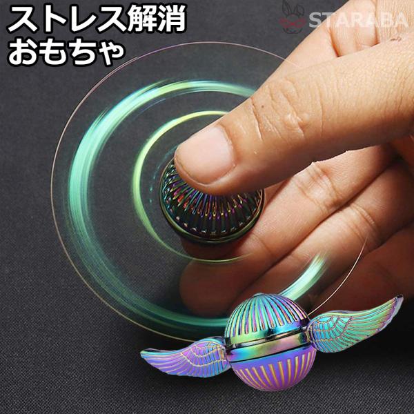 ストレス解消 ボール スピナーボール スピナー ストレス解消おもちゃ ストレス解消グッズ 3D錯視 ...