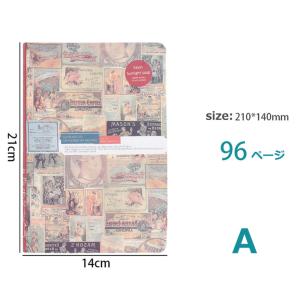 A5 ノート 北欧 レトロ 手帳 文房具 北欧...の詳細画像5