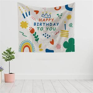 Happy Birthday 誕生日タペストリ...の詳細画像1