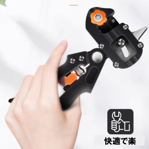 接ぎ木バサミ はさみ 替え刃 専用ケース付き ...の詳細画像3