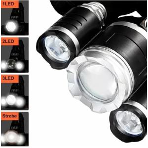 ヘッドライト 最強ルーメン LED 充電式 ヘ...の詳細画像5