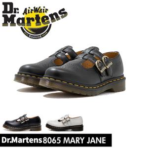 Dr.Martens ドクターマーチン 靴 レディース 8065 MARY JANE メリージェーン ブラック ダブルストラップ ブーツ ローカット  シューズ