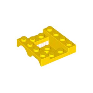 レゴ LEGO 車パーツ ばら売り #24151 マッドガード4×4×1・1/3(ダブル)：イエロー｜starbrick37-lego