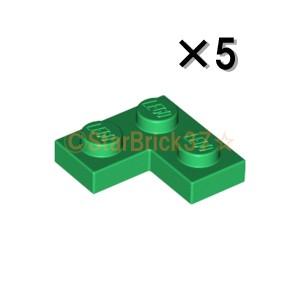 レゴ LEGO パーツ ばら売り #2420 プレート2×2コーナー：グリーン(5個セット)｜starbrick37-lego