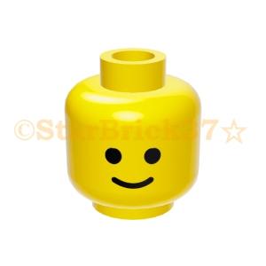 LEGO（レゴ） パーツ ばら売り #3626cp01 ミニフィグヘッド：イエロー