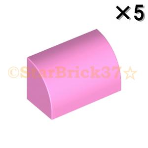 LEGO（レゴ） パーツ ばら売り #37352 曲面ブロック1×2×1：ブライト 