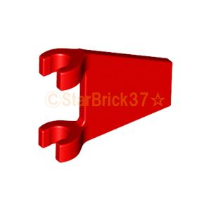 LEGO（レゴ） パーツ ばら売り #44676 旗2×2台形：レッド : レゴパーツ