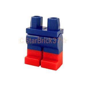 レゴ LEGO 足パーツ ばら売り #970c00pb0420 ミニフィグレッグ(レッドブーツ)：ダークブルー｜starbrick37-lego