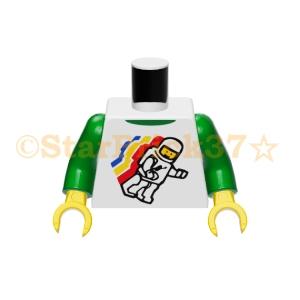 レゴ LEGO パーツ ばら売り #973pb0549c01 ミニフィグトルソー：クラシックスペース...