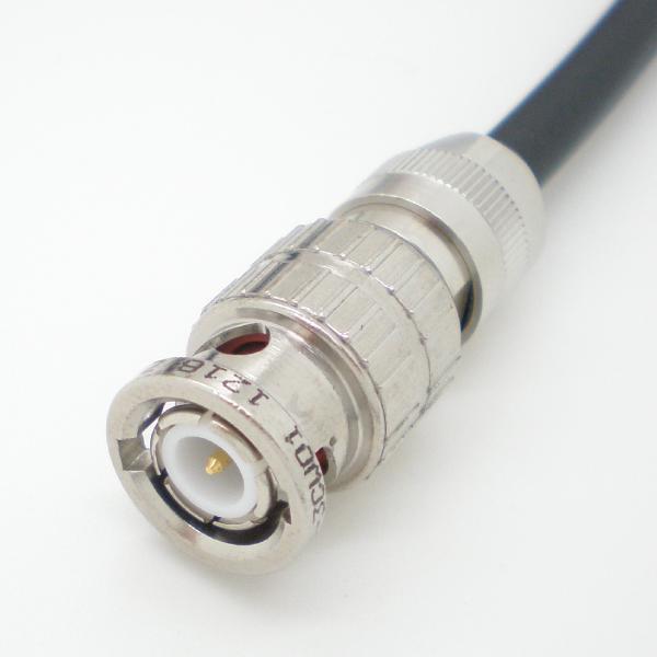 5CFW 可動用 同軸 BNCケーブル 両端BNCコネクタ付き100m 黒色 単線 立井電線【在庫品...