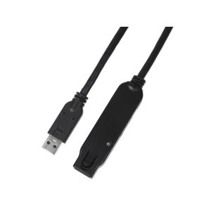 USBケーブル USB3.2 Gen2 タイプAオス-タイプCメス 5m アクティブ延長ケーブル(デ...