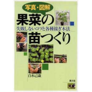 写真・図解果菜の苗つくり 失敗しないコツと各種接ぎ木法