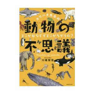 カワハタ先生の動物の不思議 どこがおなじでどこがちがうの?