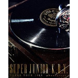 SUPER JUNIOR-K.R.Y.JAPAN TOUR 2015 〜phonograph〜（初回...