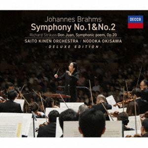 サイトウ・キネン・オーケストラ、沖澤のどか / ブラームス：交響曲第1番＆第2番 他 -デラックス・エディション-（初回生産限定盤／2ハイブリッドCD＋Bl... [CD]