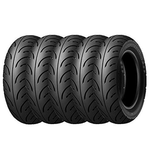 DUNLOP(ダンロップ) 80/90-10 44J D307 チューブレス 305511【5本セッ...