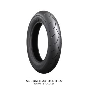 BRIDGESTONE 100/90-12 49J BT601SS フロントチューブレス YCX SCS02016｜starcycletokyo-moto