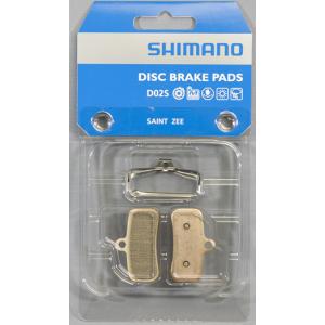 SHIMANO(シマノ) ディスクブレーキパッド メタルパッド(D02S)&押えバネ 1ペア Y8FF98010｜starcycletokyo-pro