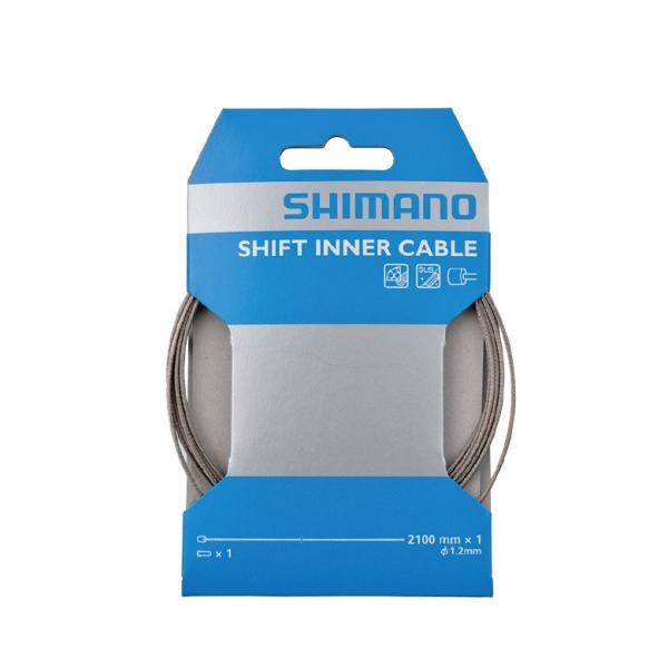 SHIMANO(シマノ) ROAD/MTB シフトインナーケーブル ステンレス 1.2mm x 21...