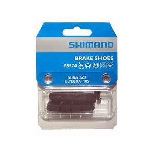 シマノ BR-9000 R55C4 ブレーキシュー＋固定ねじ（片側分） : スター