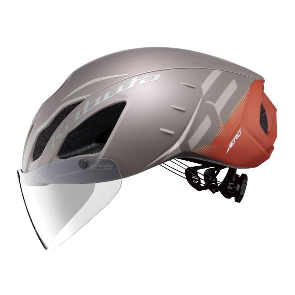 OGK エアロ-R2(AERO-R2) ヘルメット G-1 マットブラウン L/XL(59-61cm...