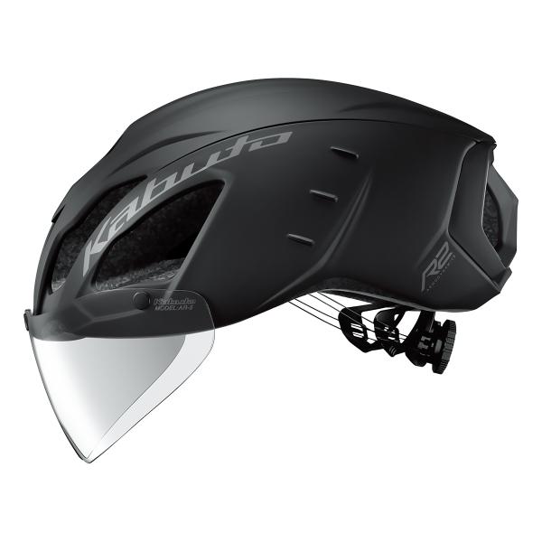 OGK エアロ-R2(AERO-R2) ヘルメット マットオールブラック XS/S(54-56cm)