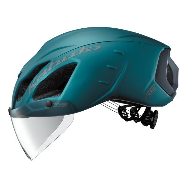 OGK エアロ-R2(AERO-R2) ヘルメット マットアクア XS/S(54-56cm)