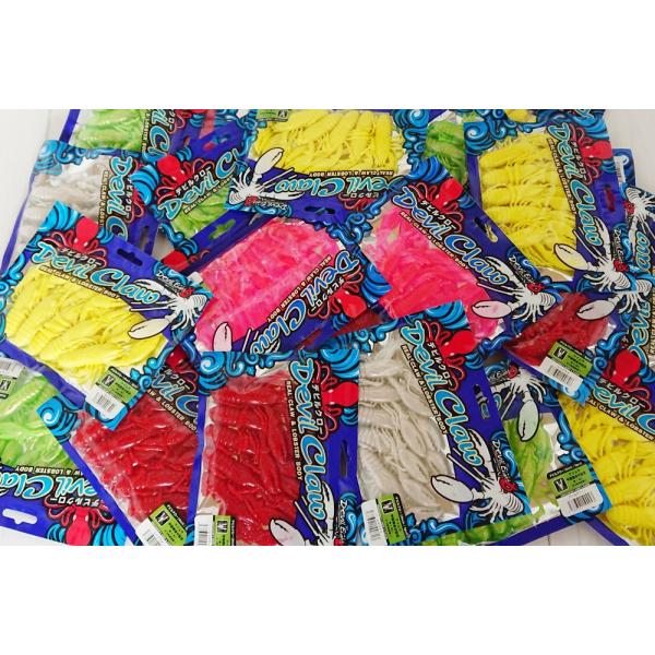 デビルクロー 交換用 ワーム ワンナック タコング オクトパスゲーム【クリックポスト・ネコポスOK】