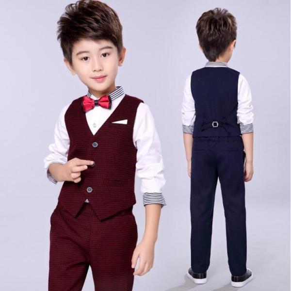 フォーマル 男の子 子供 スーツ 子供服 卒業式 七五三 結婚式 入学式 発表会 男の子用スーツ 2...