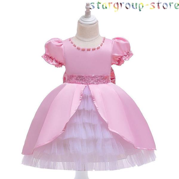 幼児 ドレス 結婚式 お宮参り ベビー用 ドレス 赤ちゃんドレス セレモニードレス キッズドレス ベ...