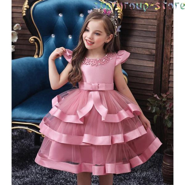 幼児 ドレス 結婚式 お宮参り ベビー用 ドレス 赤ちゃんドレス セレモニードレス キッズドレス ベ...