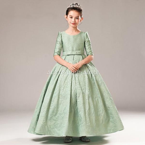 発表会 ドレス ジュニア 演奏会 フォーマル 結婚式 フィッシュテールドレス キッズドレス 七五三 ...