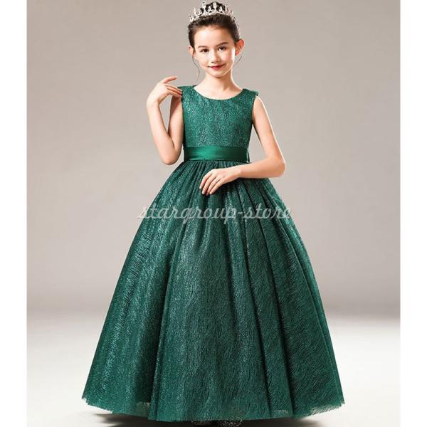 ピアノ 発表会 ドレス ジュニア 演奏会 フォーマル 結婚式 フィッシュテールドレス キッズドレス ...