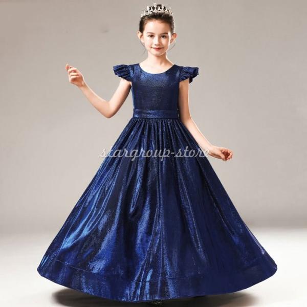 ピアノ 発表会 ドレス ジュニア 演奏会 フォーマル 結婚式 フィッシュテールドレス キッズドレス ...