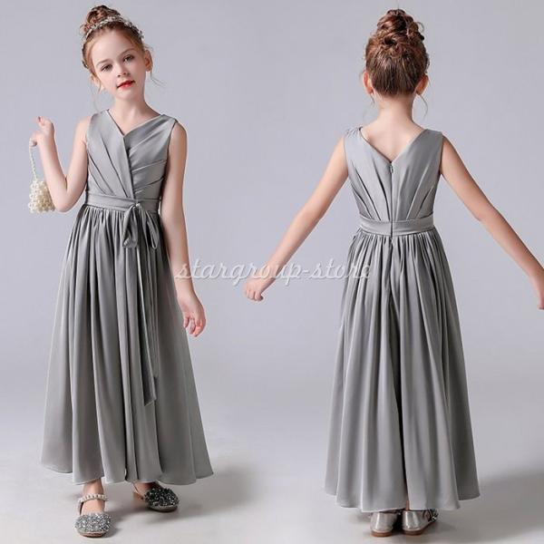 発表会 ドレス ピアノ ドレス ジュニア 演奏会 フォーマル 結婚式 フィッシュテールドレス キッズ...