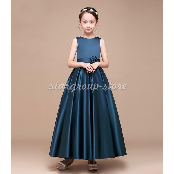 フォーマル 子供ドレス ピアノ発表会 ドレス 140 150 160 cm結婚式 コンクール エイプ...