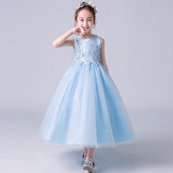 子供ドレス 発表会 セール ピアノ発表会 結婚式 お呼ばれ ロング 子供服 女の子 ワンピース 10...