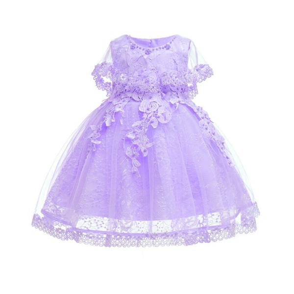 ベビードレス 子供ドレス ピアノ 発表会 ドレス 女の子結婚式 七五三 演奏会 入学式 子供服 フォ...