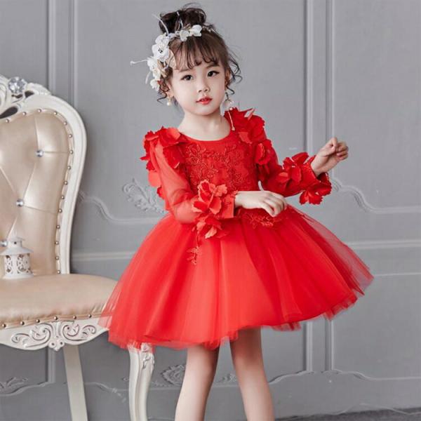 セレモニードレス 子供ドレス フォーマル ピアノ発表会 ドレス 子ども チュール ワンピース コンク...