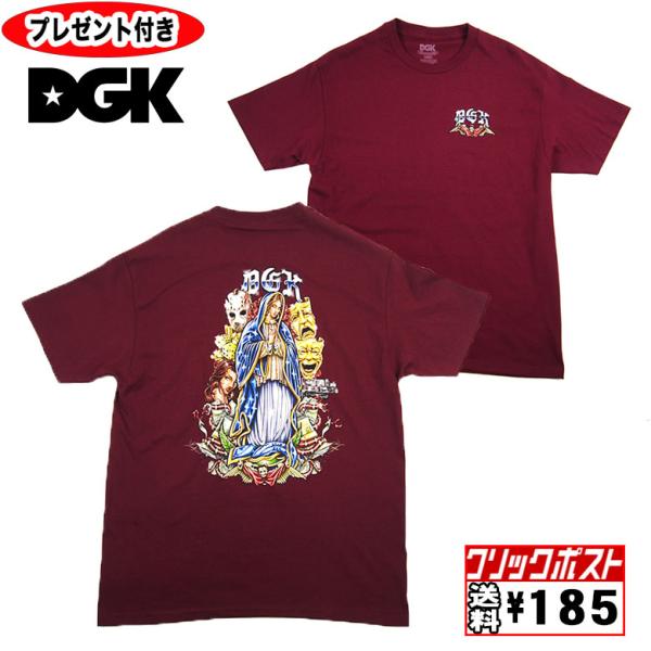 ＤＧＫ ディージーケー dgk Tシャツ 新商品 Guadalupe T-Shirt マリア 半袖 ...