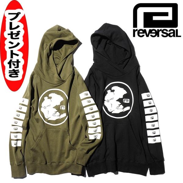 reversal REVERSAL rv18aw008 リバーサル パーカー フード スウェット　C...