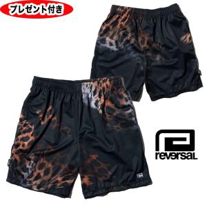 reversal リバーサル rvddw LEOPARD JERSEY SHORTS レオパード rv23aw501 ポケット有り　ファイトショーツ ストレッチ アクティブショーツ パンツ ジャージィ｜starjack