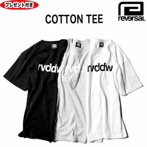 送料無料 プレゼント付 リバーサル tシャツ rvddw COTTON TEE reversal REVERSAL コットン rvbs027 rvbs051 半袖Tシャツ クリックポスト便 tシャツ ハーフ 綿