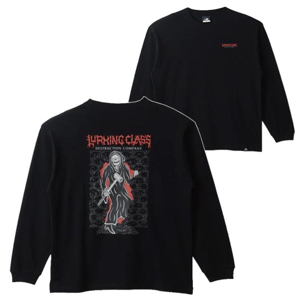 ラーキングクラス　LURKING CLASS　LC DESRRUCTION L/S TEE - BL...