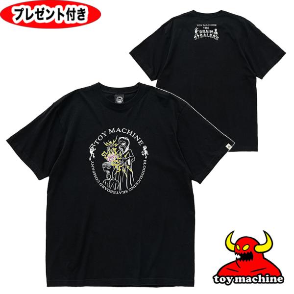 TOY MACHINE トイマシーン 半袖Ｔシャツ BRAIN STEELERS SS TEE ブラ...