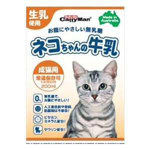 ドギーマンハヤシ ネコちゃんの牛乳成猫用 200...の商品画像
