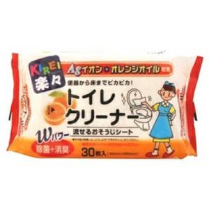 キレイ楽々 Agオレンジ除菌トイレクリーナー 30枚 ＊ティー・エイチ・ティー