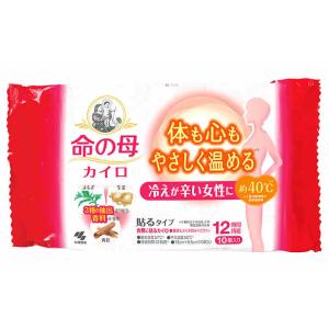 命の母 カイロ 貼るタイプ 12時間持続 10枚 ＊小林製薬 桐灰