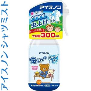 アイスノン シャツミスト 虫よけプラス リラックマ 大容量 300mL ＊白元アース アイスノン｜starmall