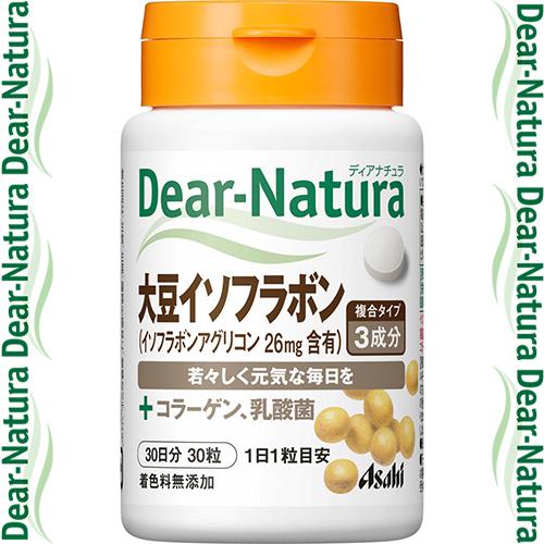 ディアナチュラ 大豆イソフラボン withレッドクローバー 30粒 ＊アサヒグループ食品 Dear ...